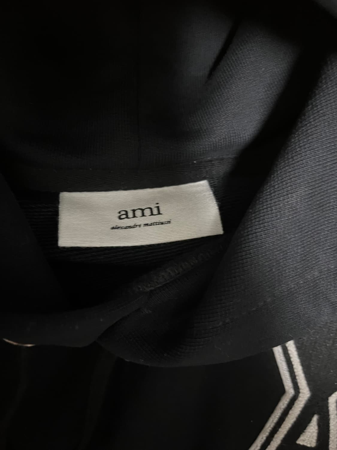 아미 인타르시아 빅하트 후드티m 상품이미지2