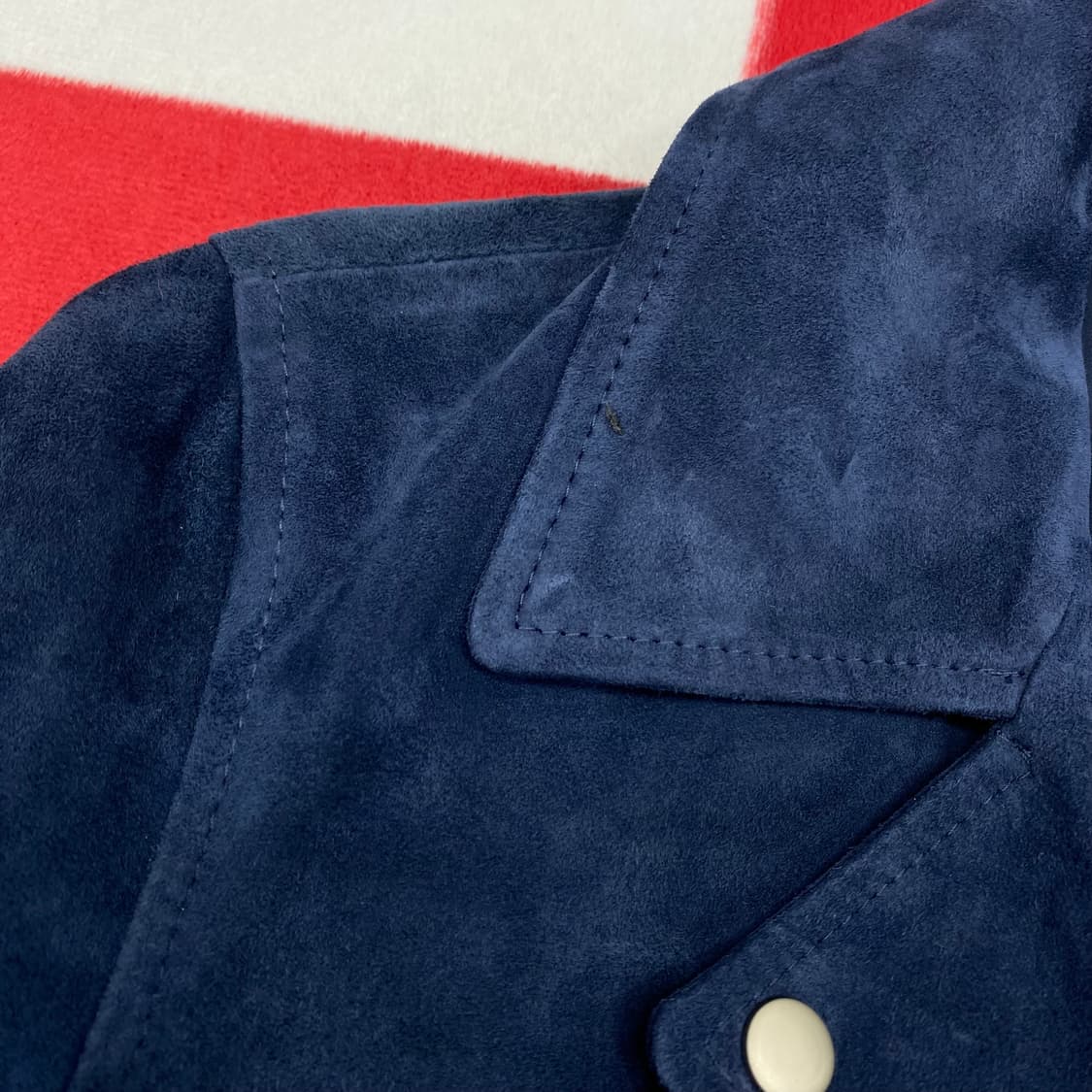 염소가죽 라이더자켓 여성 85 실측 44-55 상품이미지4