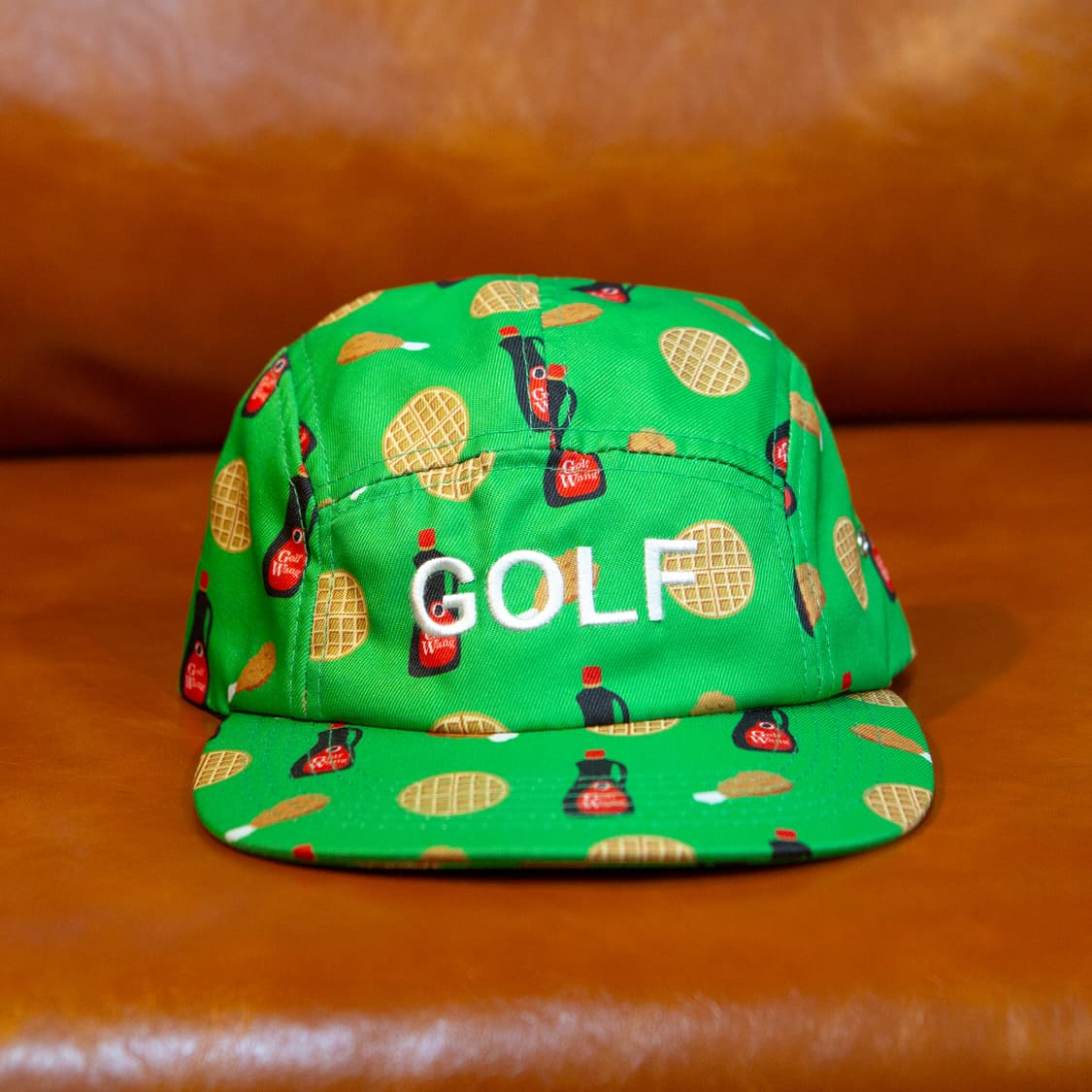 14SS 골프왕 치킨 and 와플 캠프캡 상품이미지1