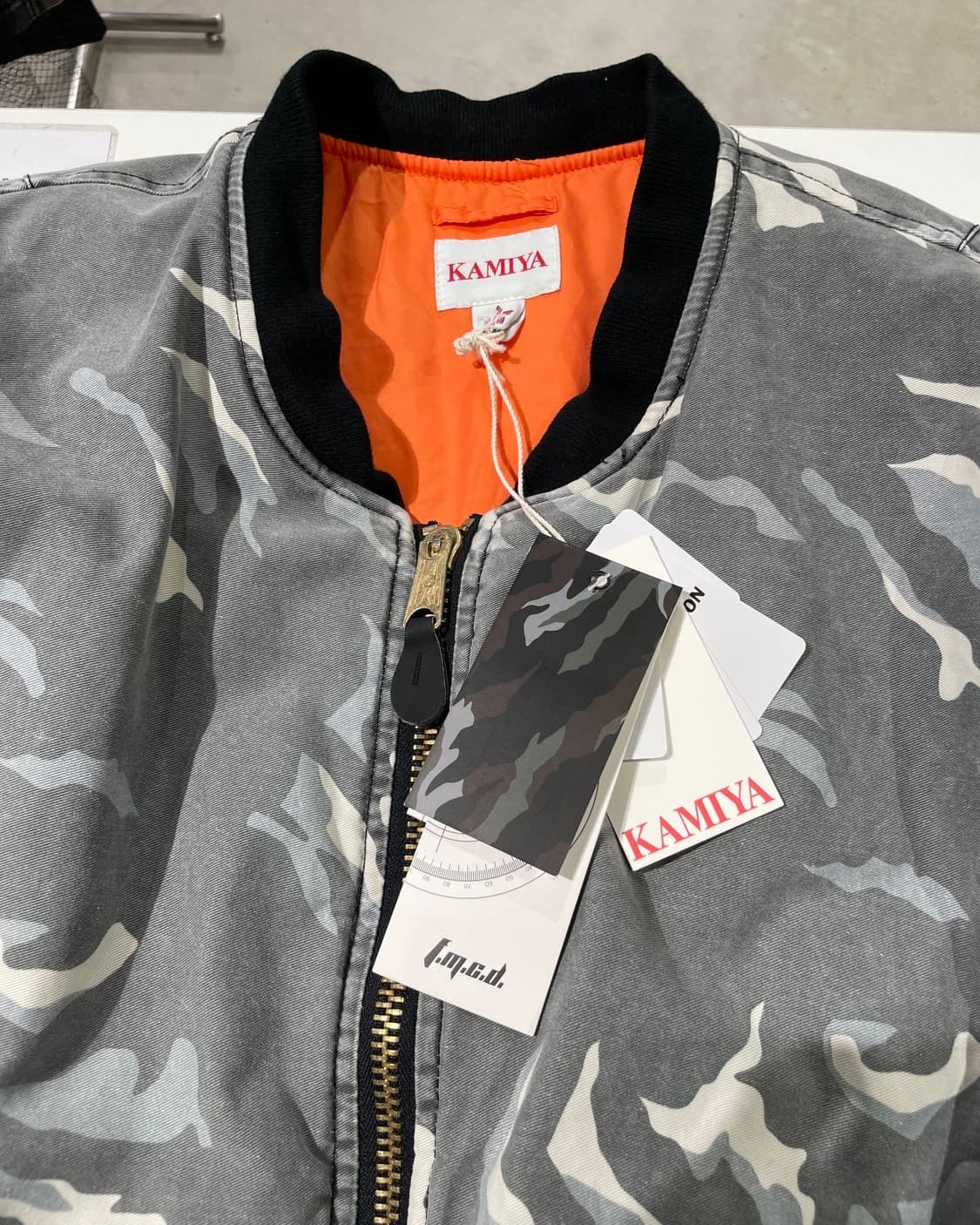 카미야 카모 플라쥬 ma-1 리버시블 자켓 상품이미지9