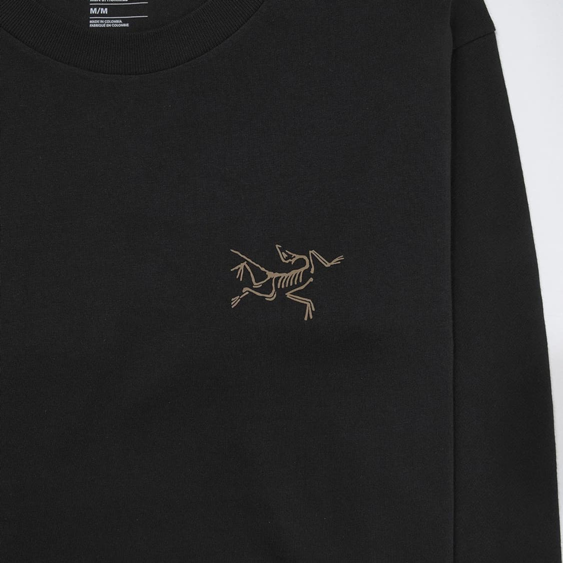 [S,M,XXL] 아크테릭스 크래그 코튼 롱슬리브 티셔츠 24K 블랙 상품이미지3