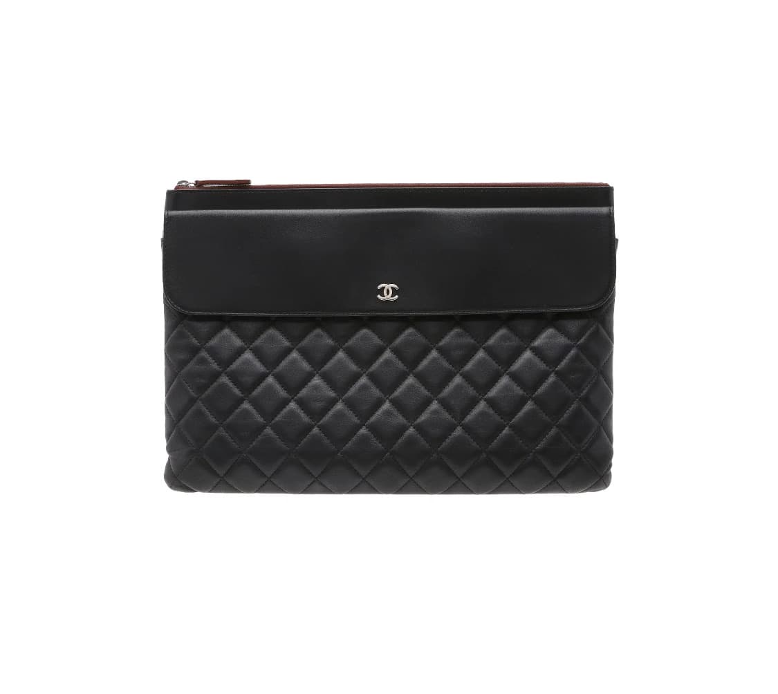 [S급] 샤넬 램스킨 플랩 클러치백 판매합니다!!! 상품이미지2