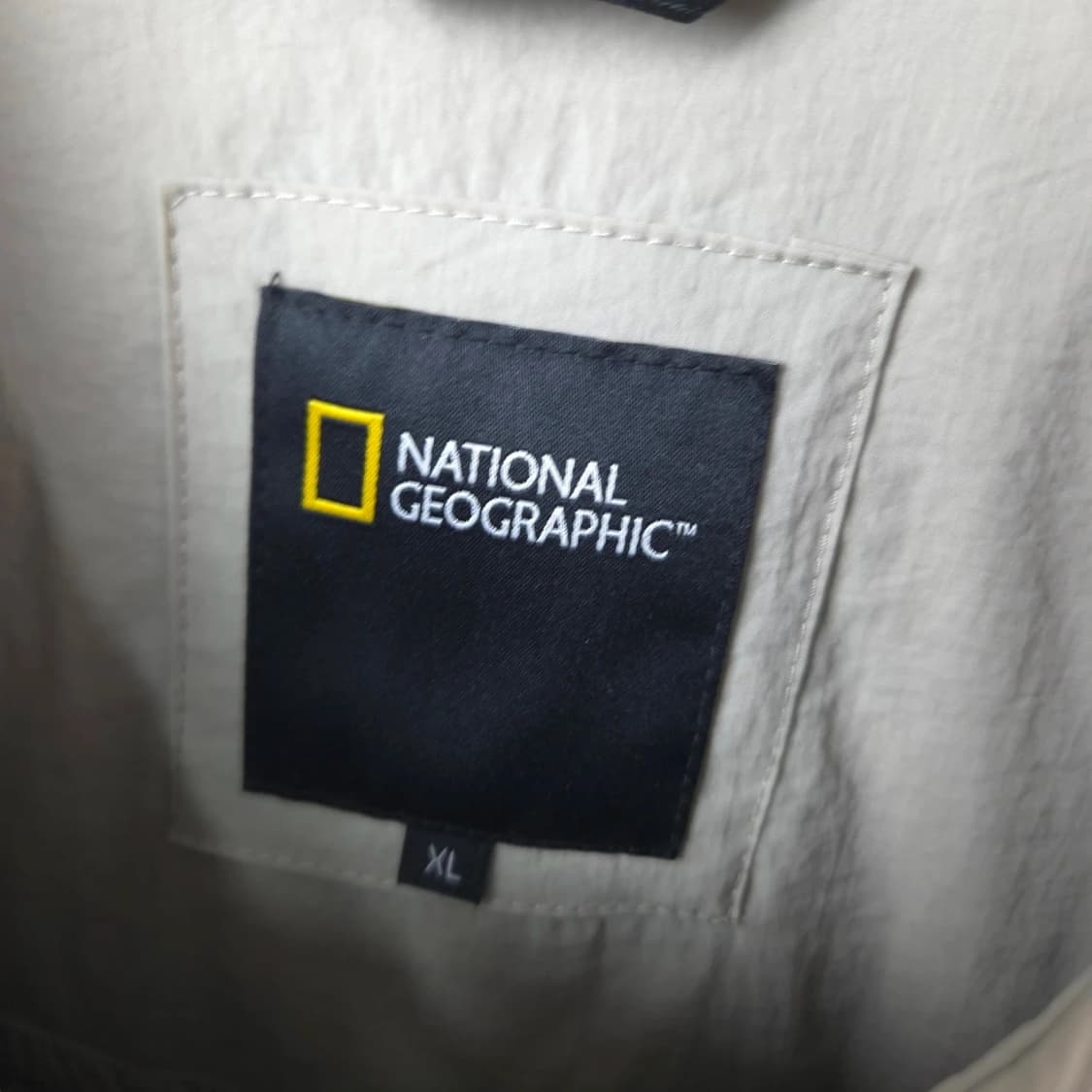 남XL 네셔널지오그래픽 오리털 경량 패딩 상품이미지3