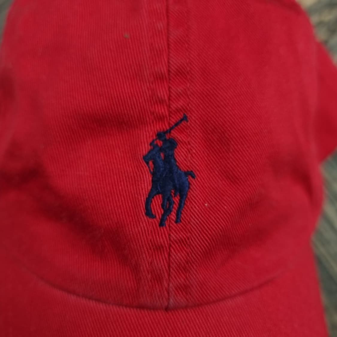 [폴로 랄프로렌] 포니 로고 자수 볼캡 레드 M19406 상품이미지6