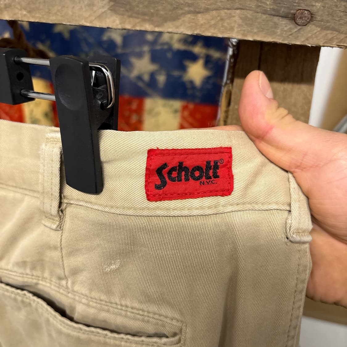 90s 쇼트 클래식 오피서 치노팬츠 컴뱃 트라우저 N770 상품이미지7