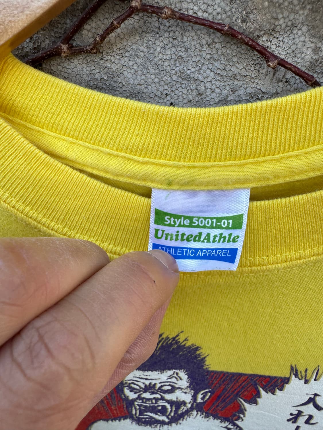 유나이티드애슬 일본 빈티지 엽기 괴짜 프린팅 반팔 티셔츠 s 상품이미지2