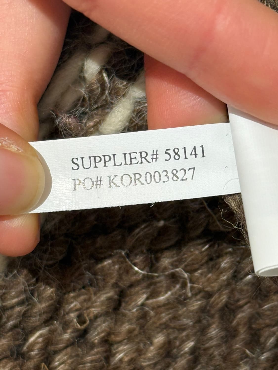 데님 앤 서플라이 브라운 숄 칼라 노르딕 코위찬 스웨터 상품이미지10