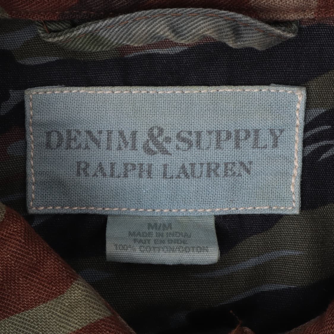 데님앤서플라이 카모플라쥬 워크 셔츠 상품이미지8