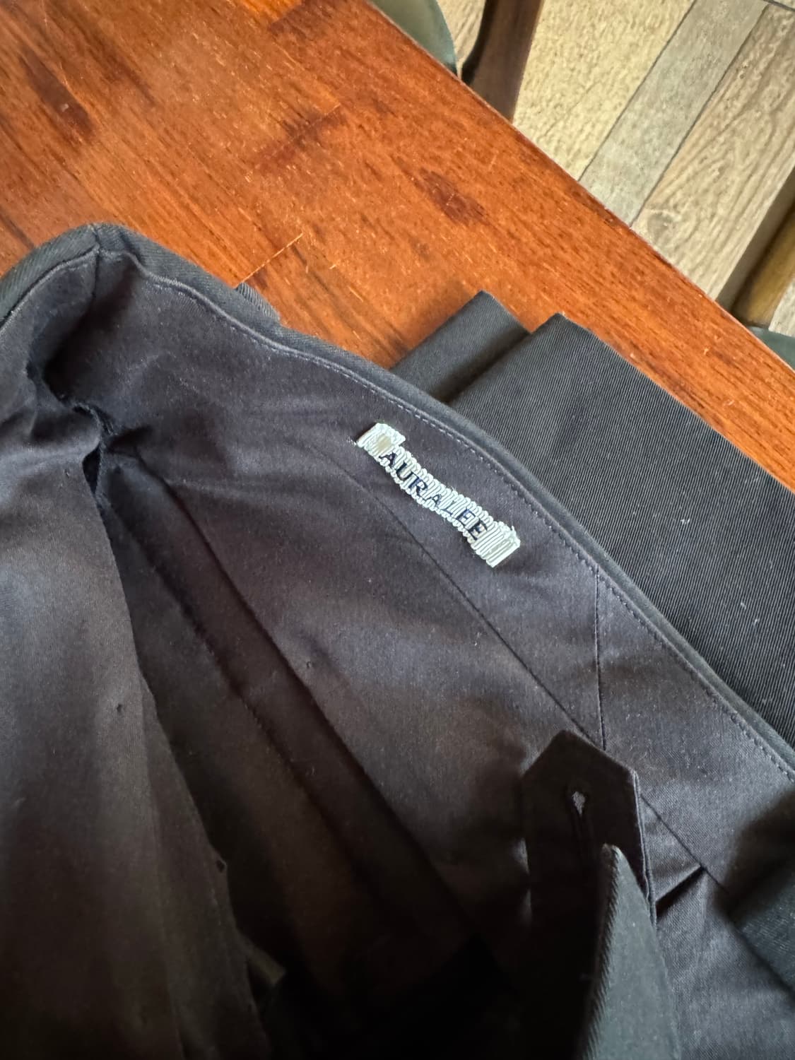 오라리 울맥스 개버딘 슬랙스, 치노바지 일괄 판매 상품이미지8