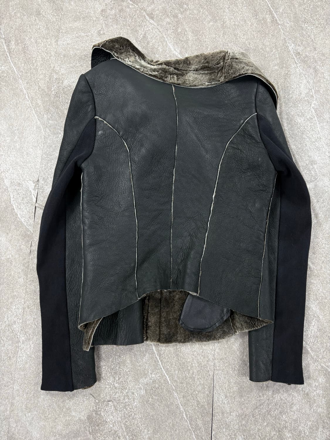 Muubaa Lather bronson Sheepskin Jacket 상품이미지9