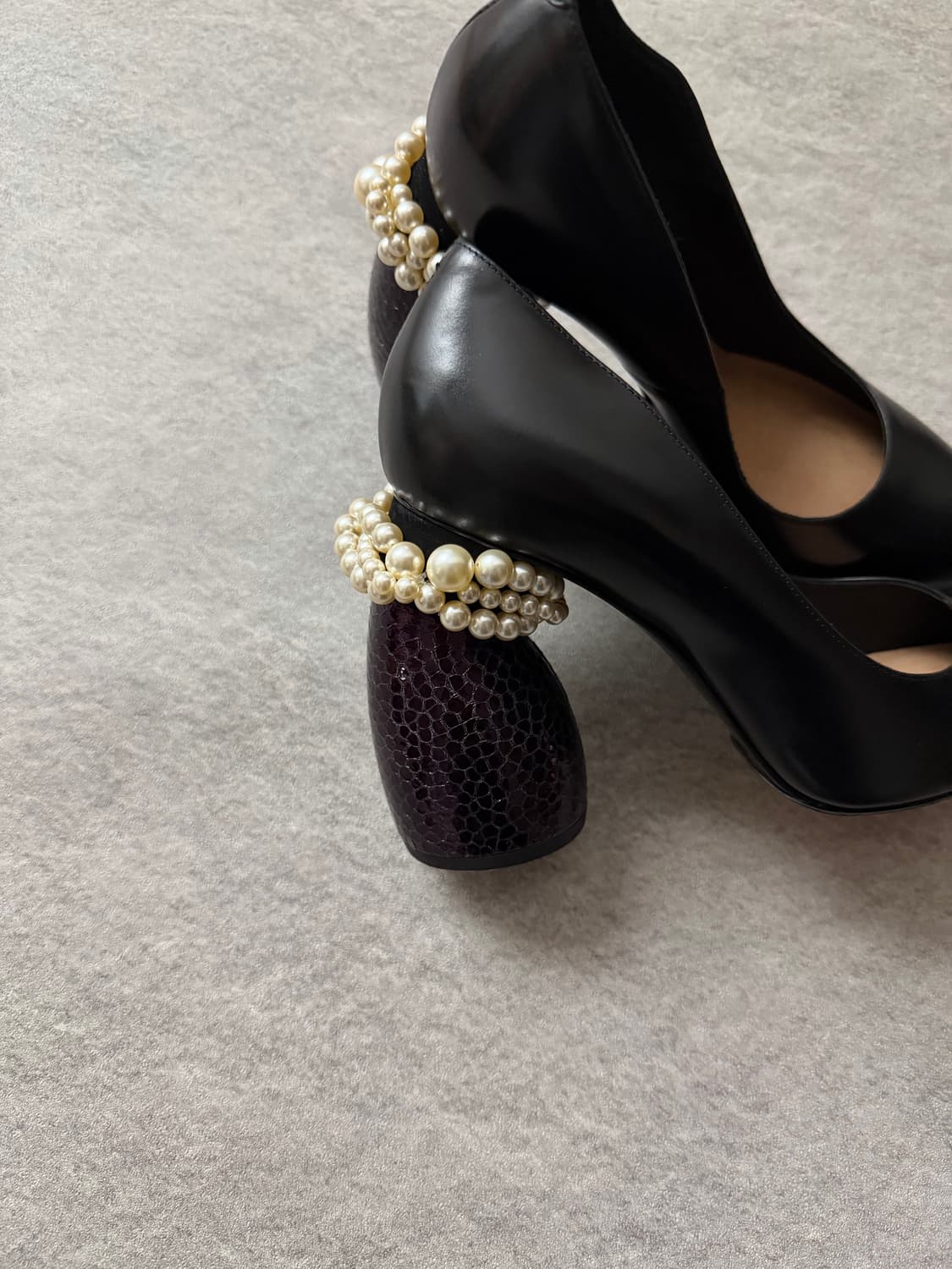 드리스반노튼 진주 펌프스힐 상품이미지6