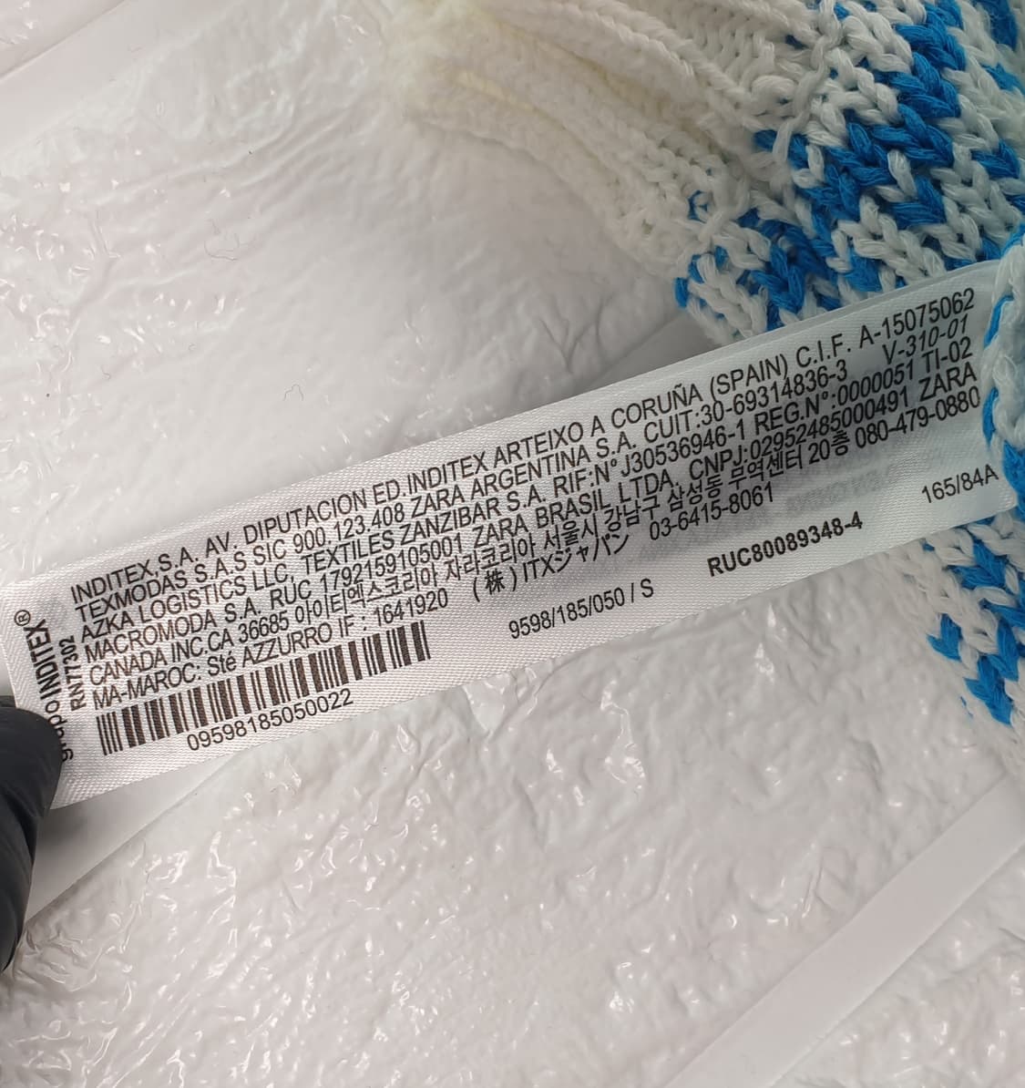 [S]자라 플라워자수 니트 베스트 상품이미지6