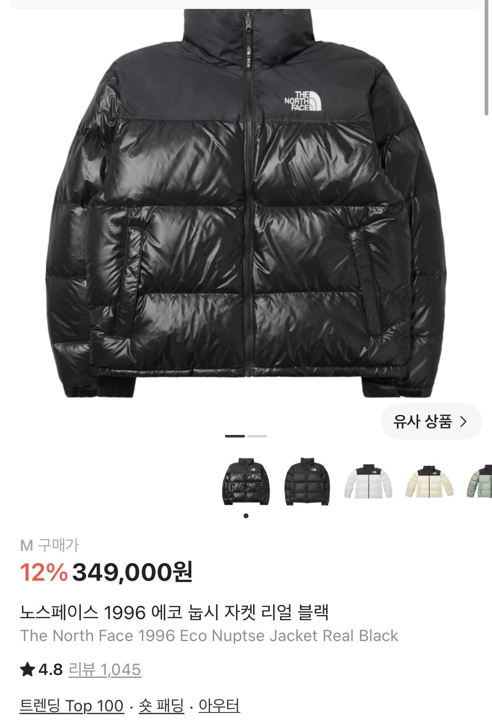 노스페이스 1996 에코 눕시 패딩 상품이미지1
