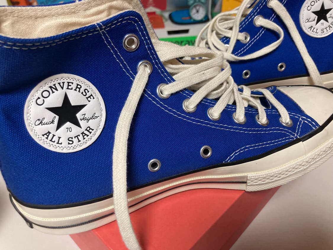 [컨버스,260]척70 러쉬블루 하이 풀박 상품이미지2