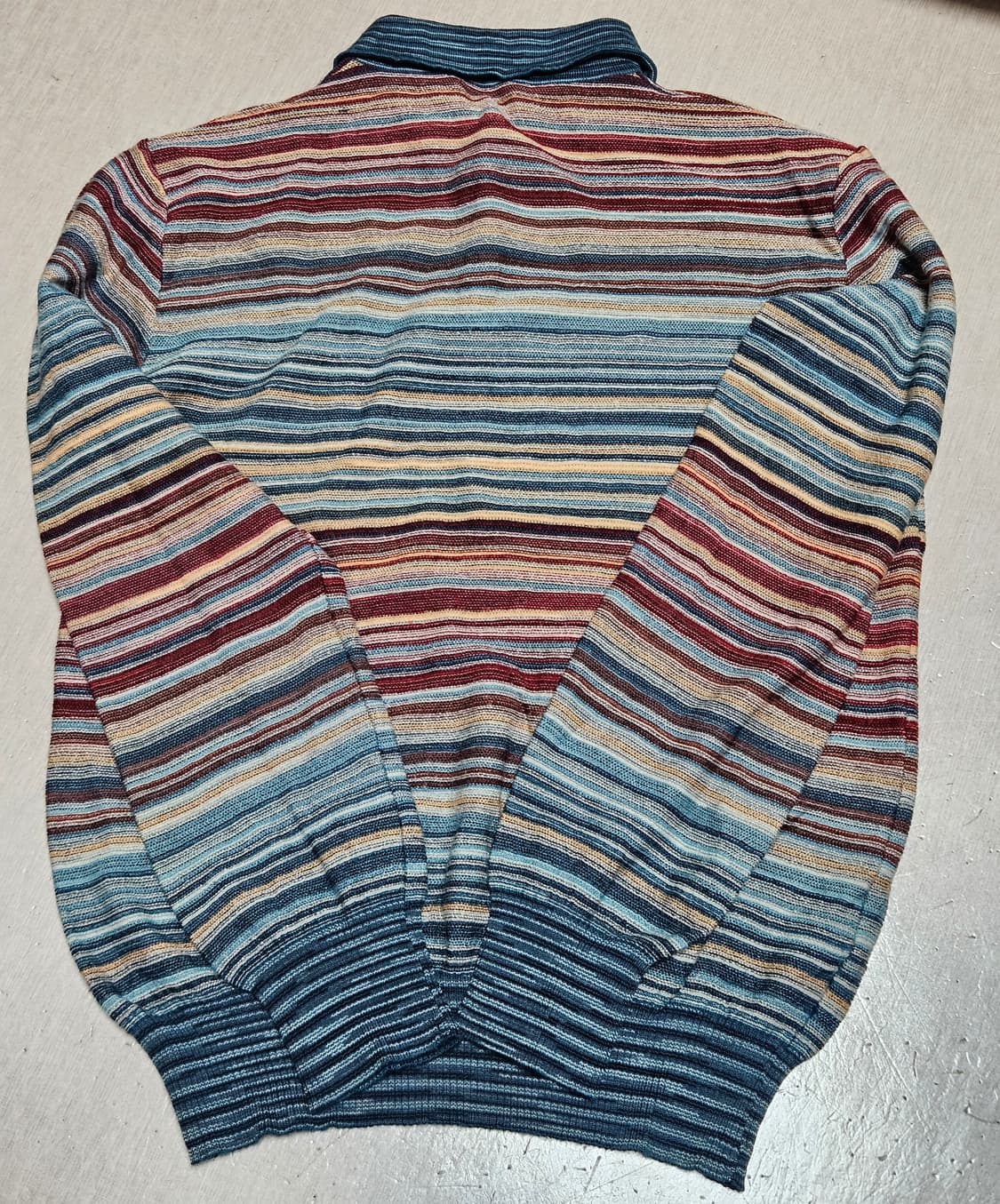 미쏘니 컬러풀 카라 니트/missoni 빈티지 니트 상품이미지8