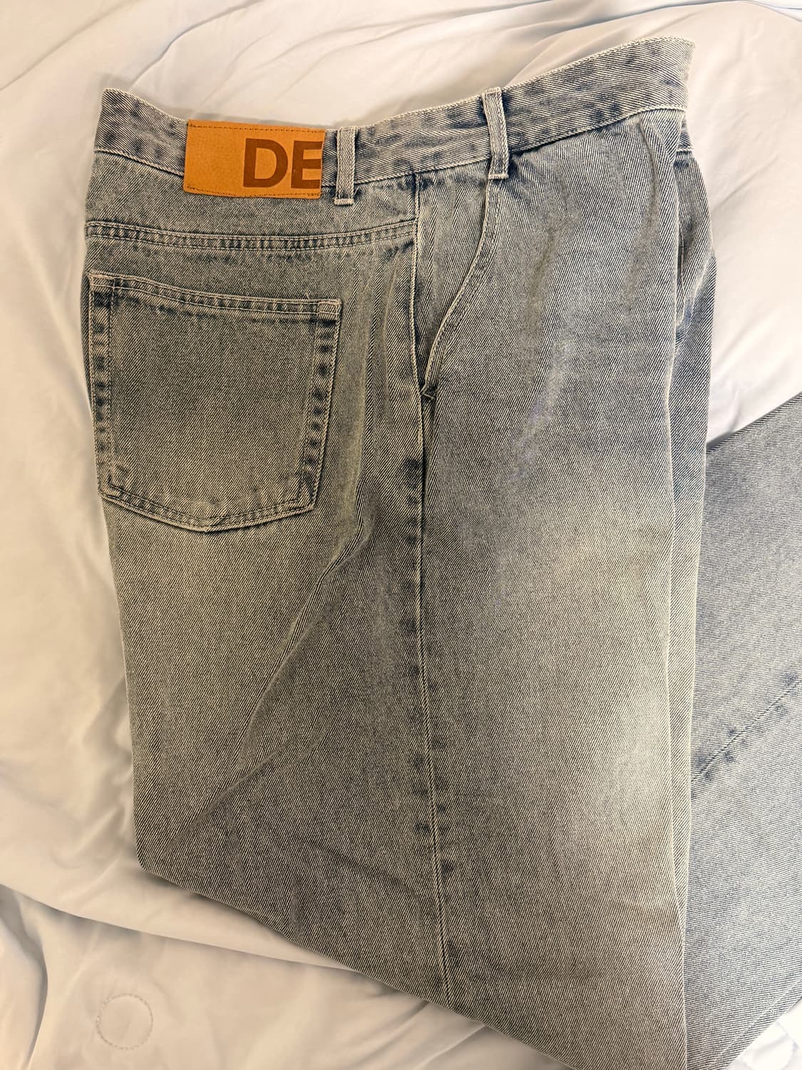 데케트 Relaxed Wide Denim Jeans 34 사이즈 상품이미지1