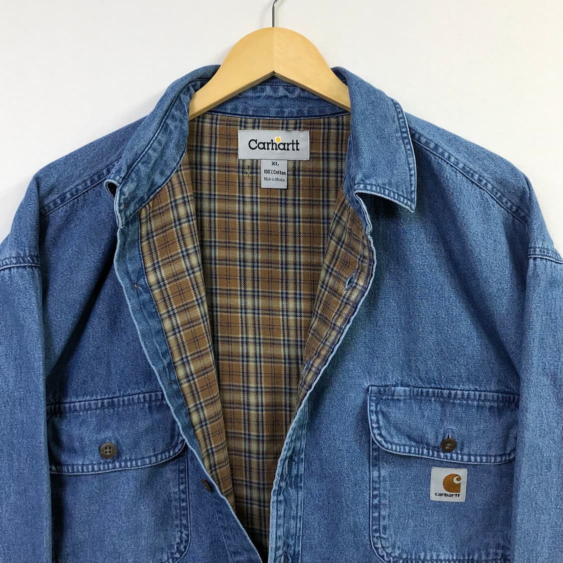 Xxl 칼하트 데님 자켓 상품이미지1