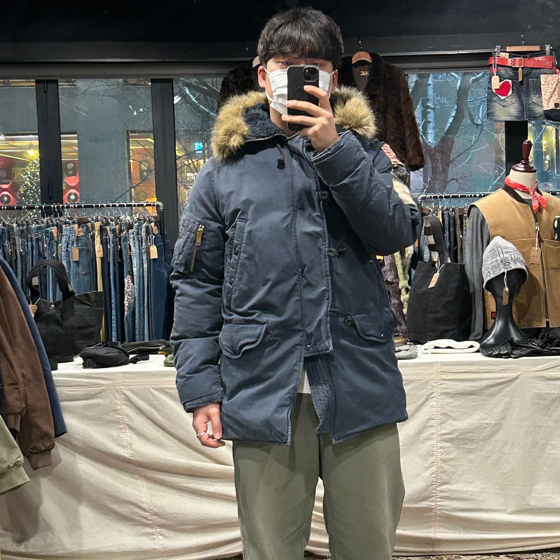 M) 폴로 랄프로렌 진스 N3B 덕다운 오리털 패딩 점퍼 상품이미지10