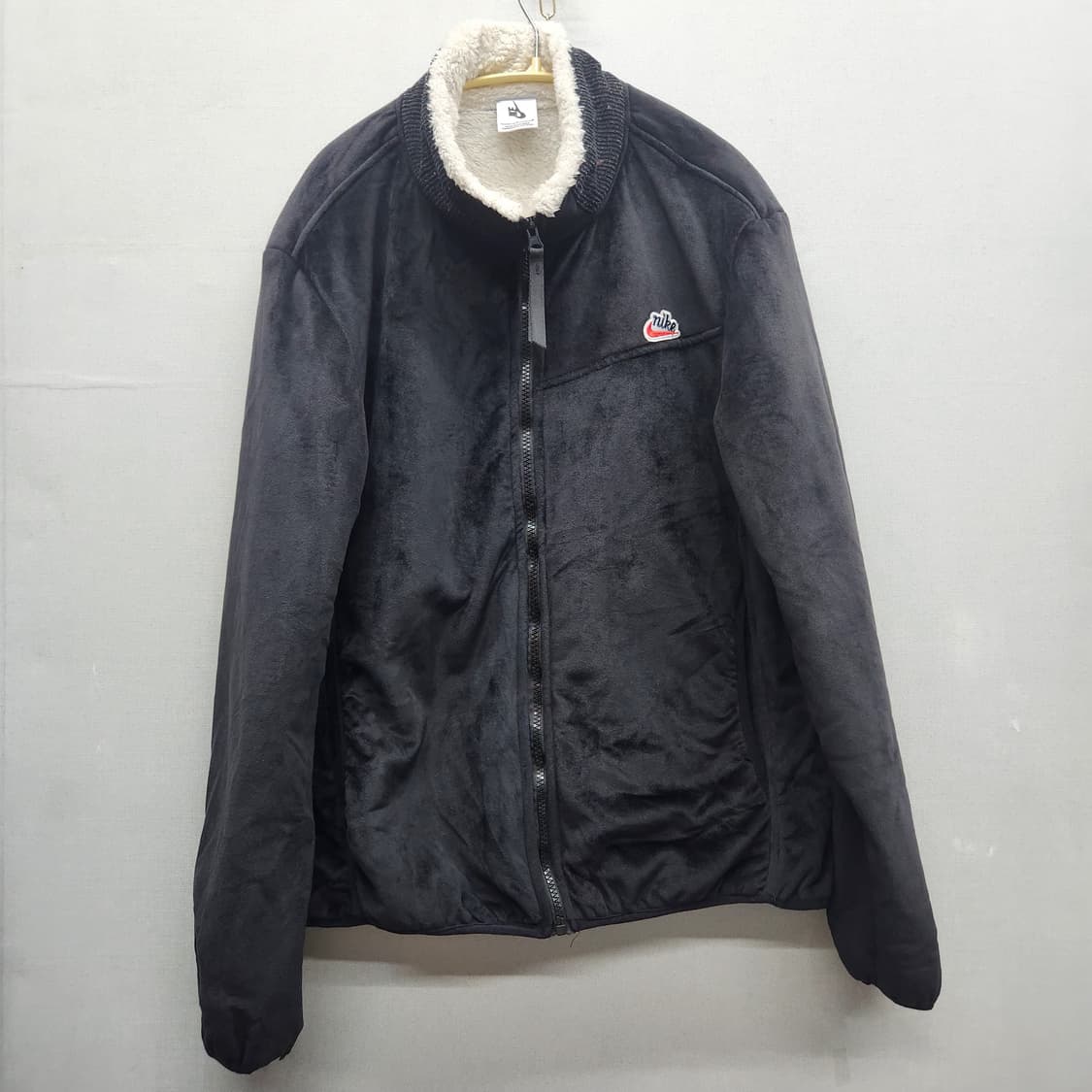 나이키 스웨이드 로고 집업(양털) L 상품이미지1