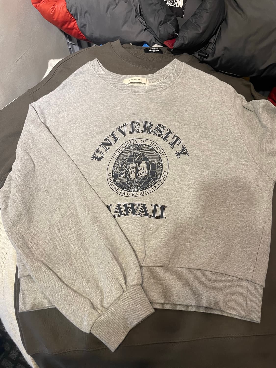 맨투맨 가슴55 기장 50  상품이미지1