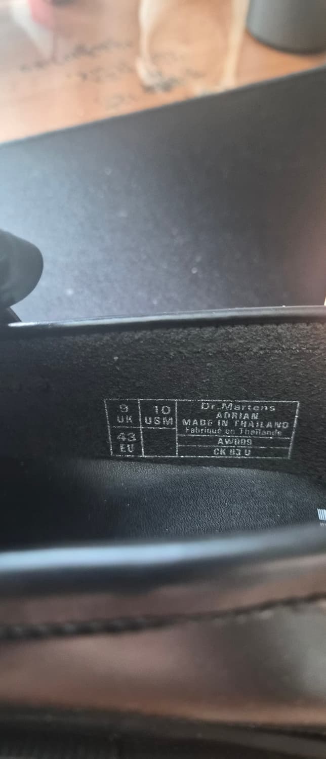 미사용 닥터마틴 아드리안 280 uk9 팝니다 상품이미지4