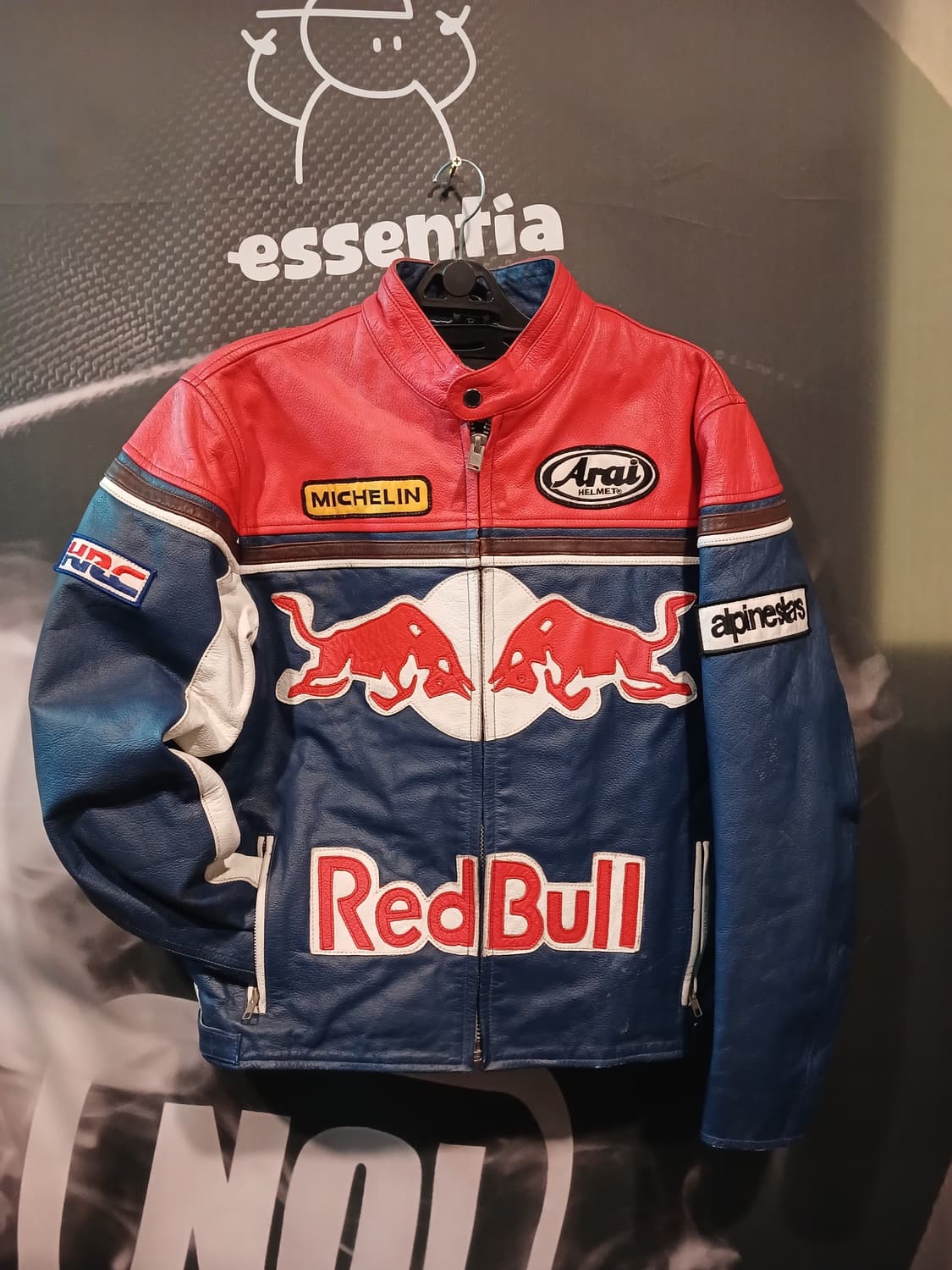레드불 레더 레이싱 자켓 상품이미지1