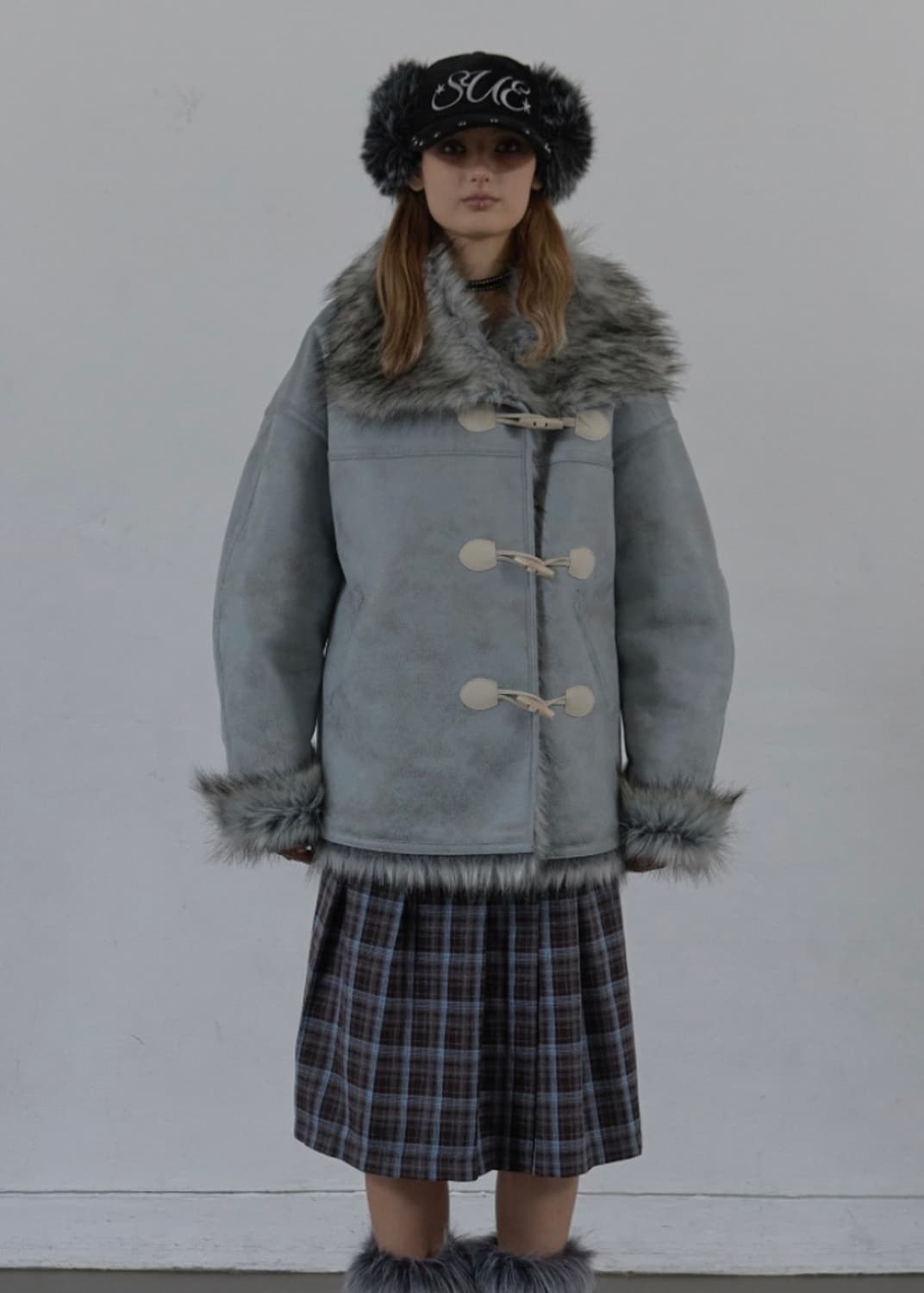 셋업이엑스이 DUFFLE MUSTANG JACKET 무스탕자켓  상품이미지2