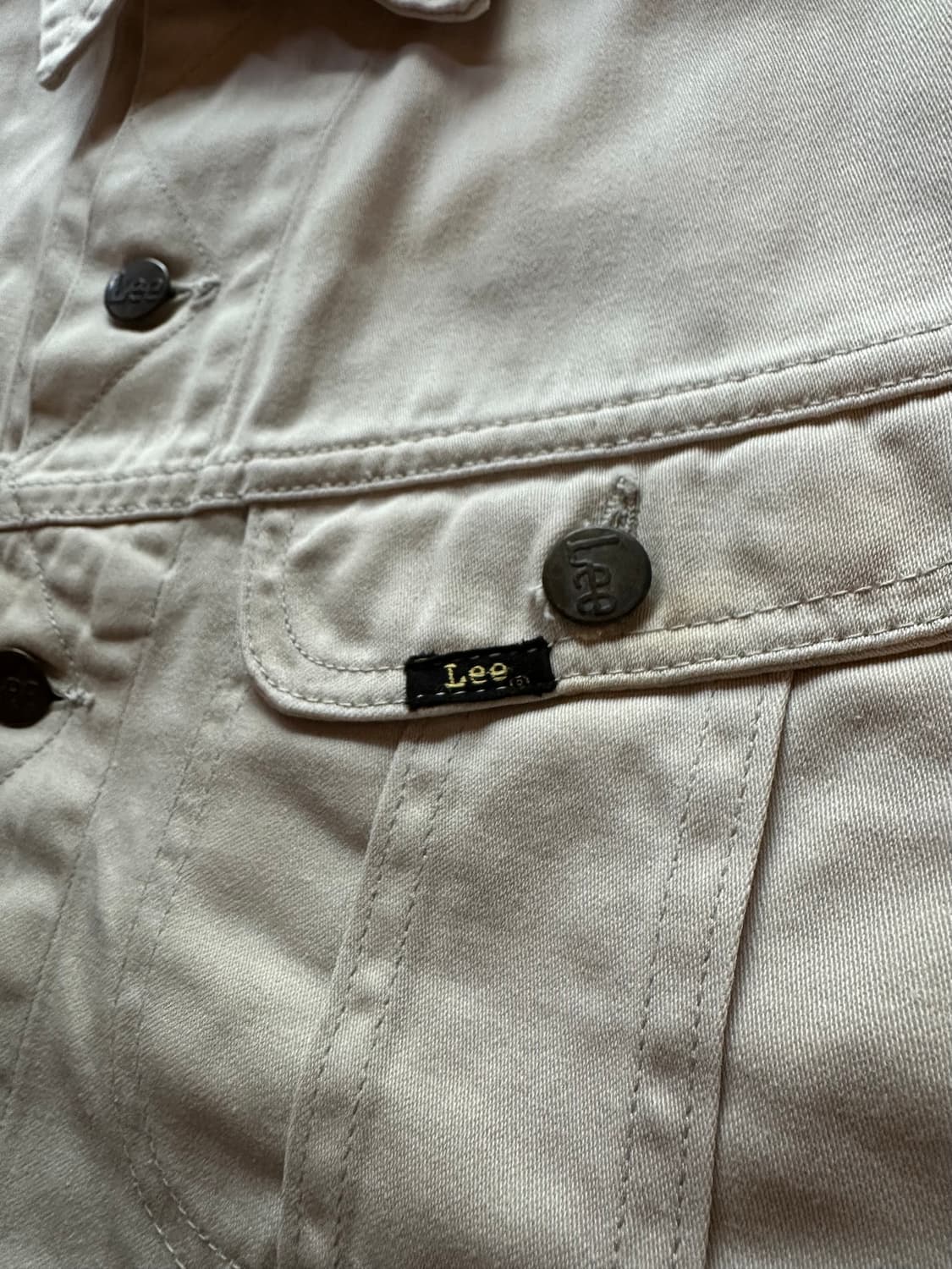 60s USA LEE 100J White Westerner Jacket 상품이미지3