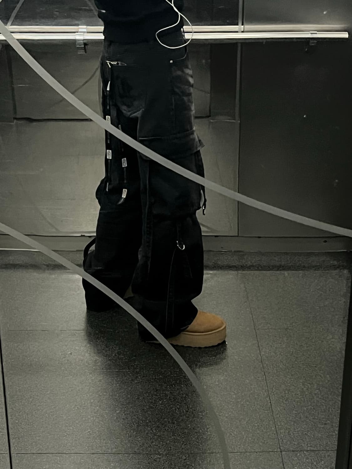 LEEY 디테일 데님 바지 상품이미지9