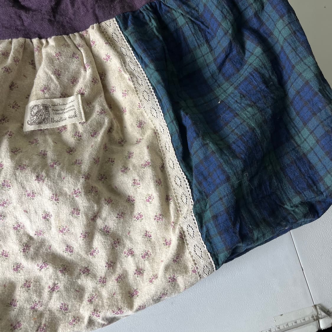 [JPN] 빈티지 모리걸 패치워크 숄더백 상품이미지2