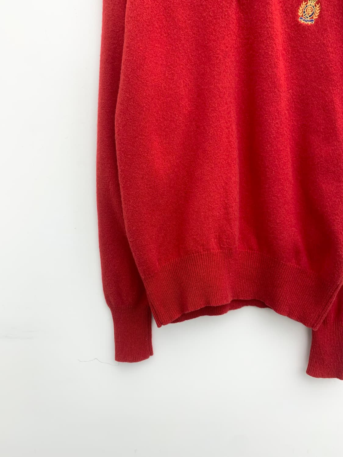 폴로 랄프로렌 크레스트 와펜 램스울 카라 니트 상품이미지4