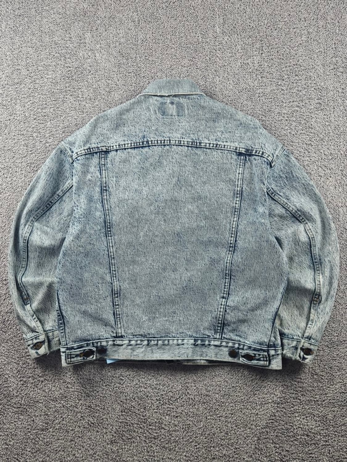 90's USA 리바이스 스톤워싱 데님 트러커 자켓 ( L )/ 9247 상품이미지5