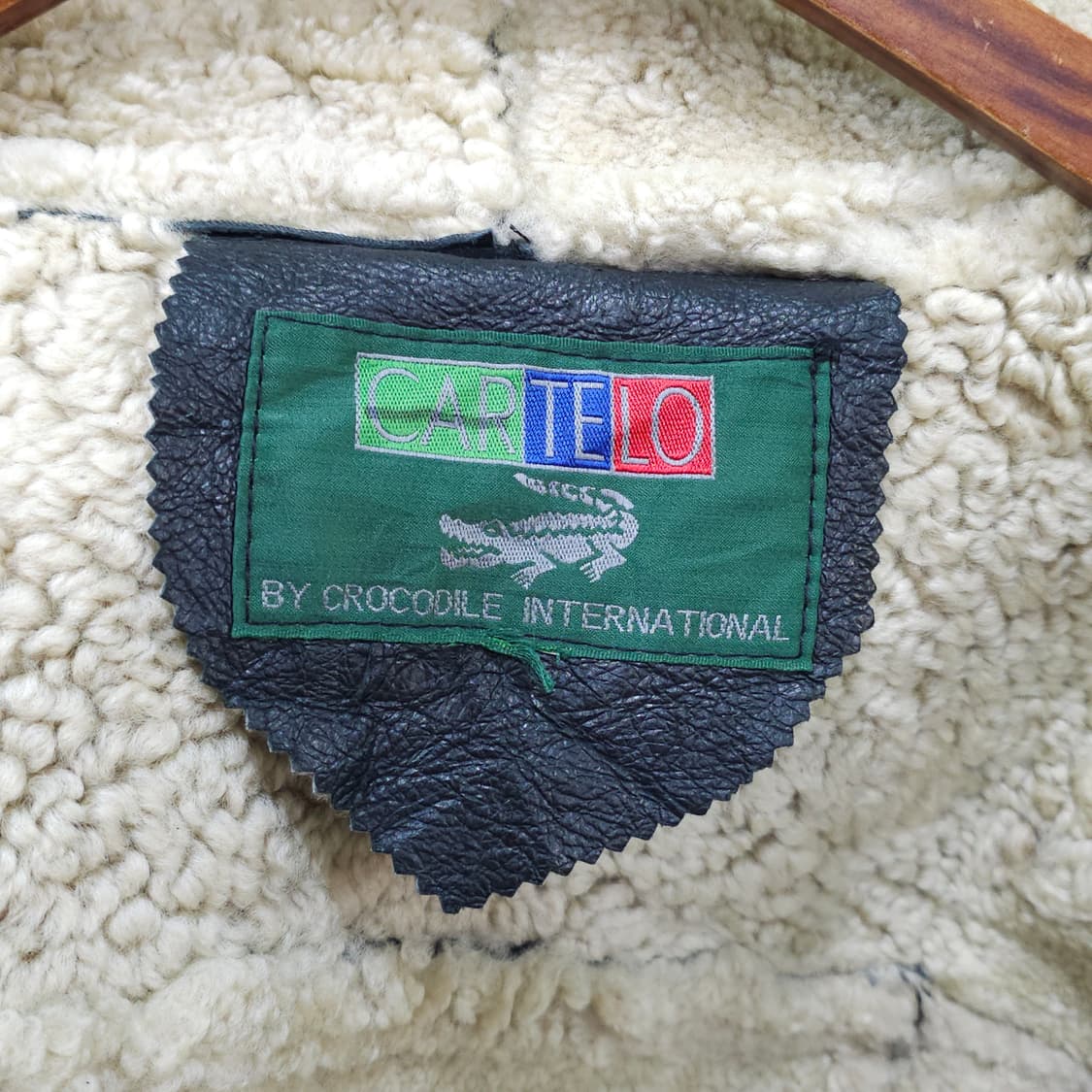 빈티지 양가죽 양털 무스탕 자켓- 100-105정도 상품이미지9