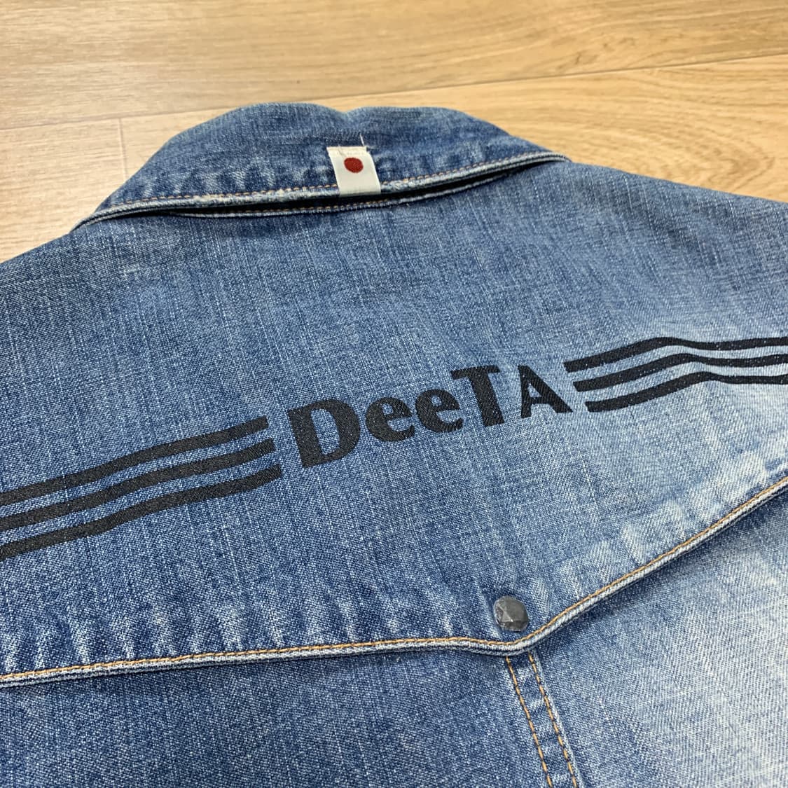 S-90)Deeta 디타 웨스턴 데님셔츠 상품이미지2