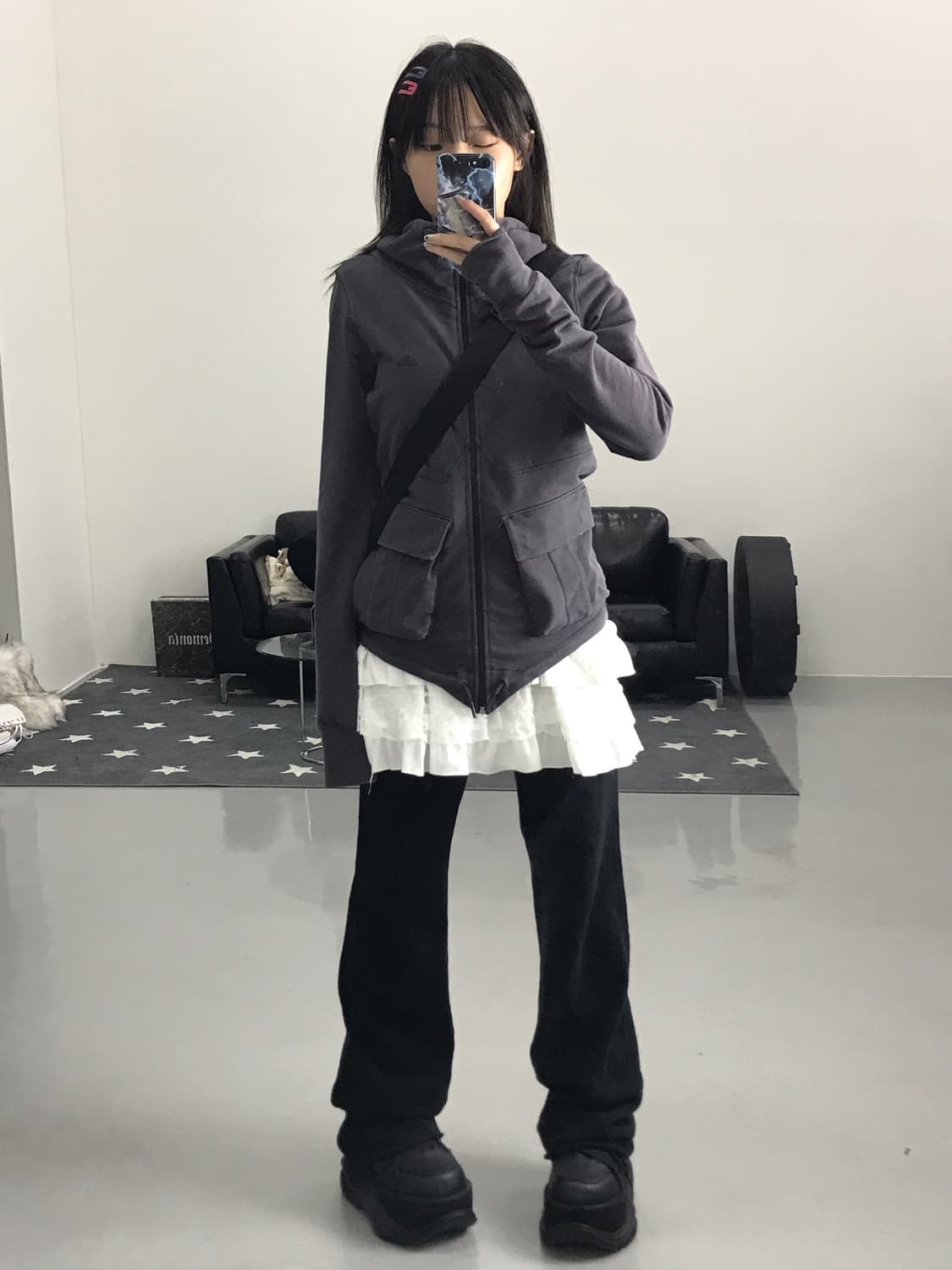 Adidas Star High Neck Zip Up 상품이미지2