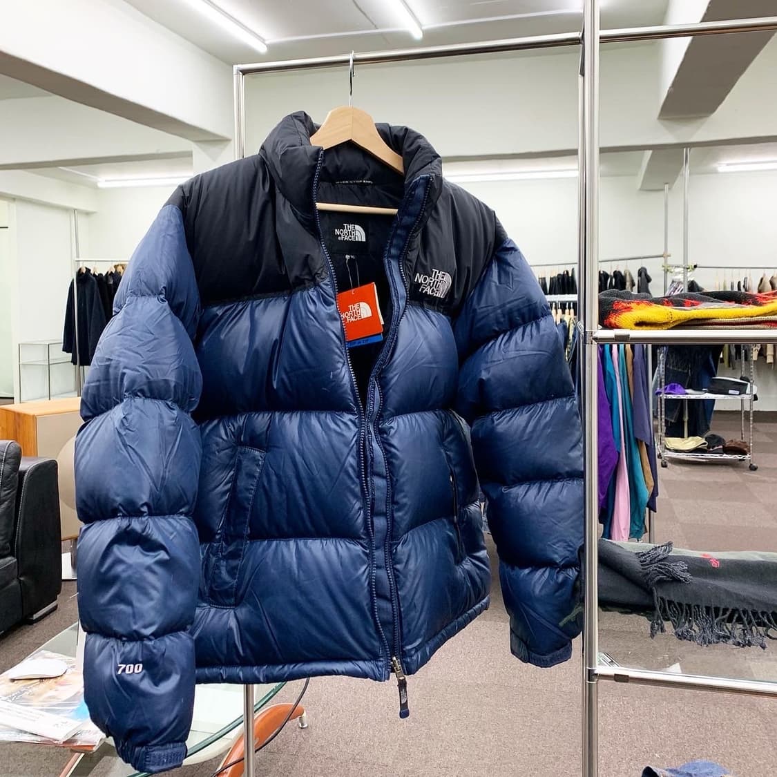 노스페이스 눕시 700 네이비 다운패딩 (새상품) 상품이미지1