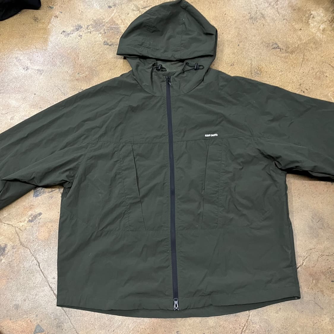 [정품/M] 오션퍼시픽 후드 바람막이 점퍼 b17 상품이미지3