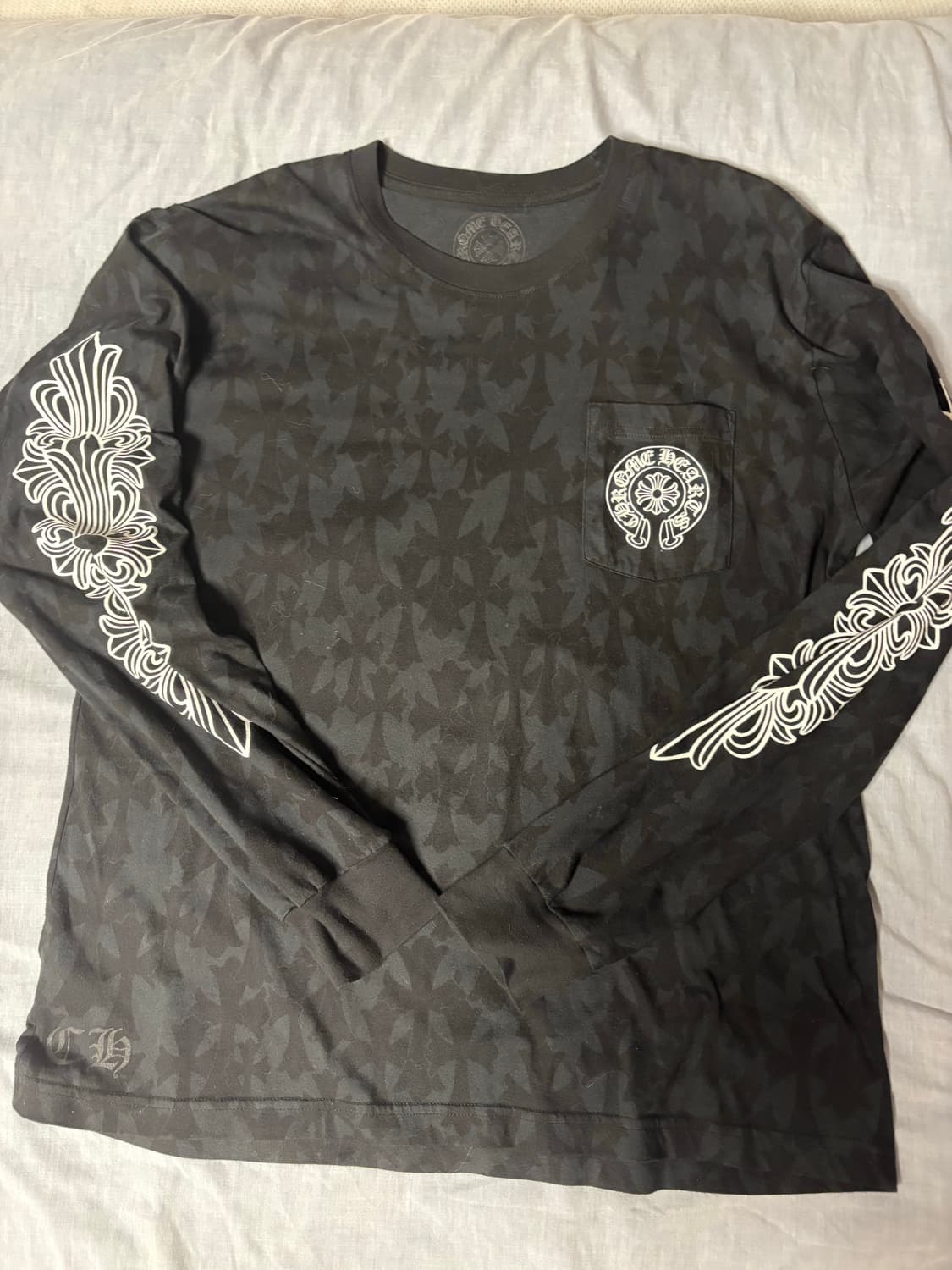 크롬하츠 세메터리 올오버 롱슬리브 xl 상품이미지1