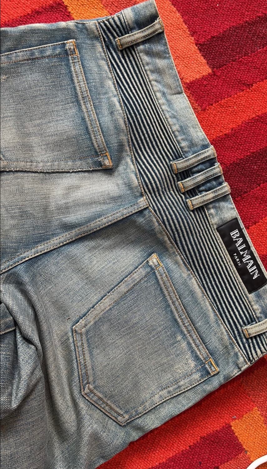 정품 발망 Biker Jean Rust 상품이미지8