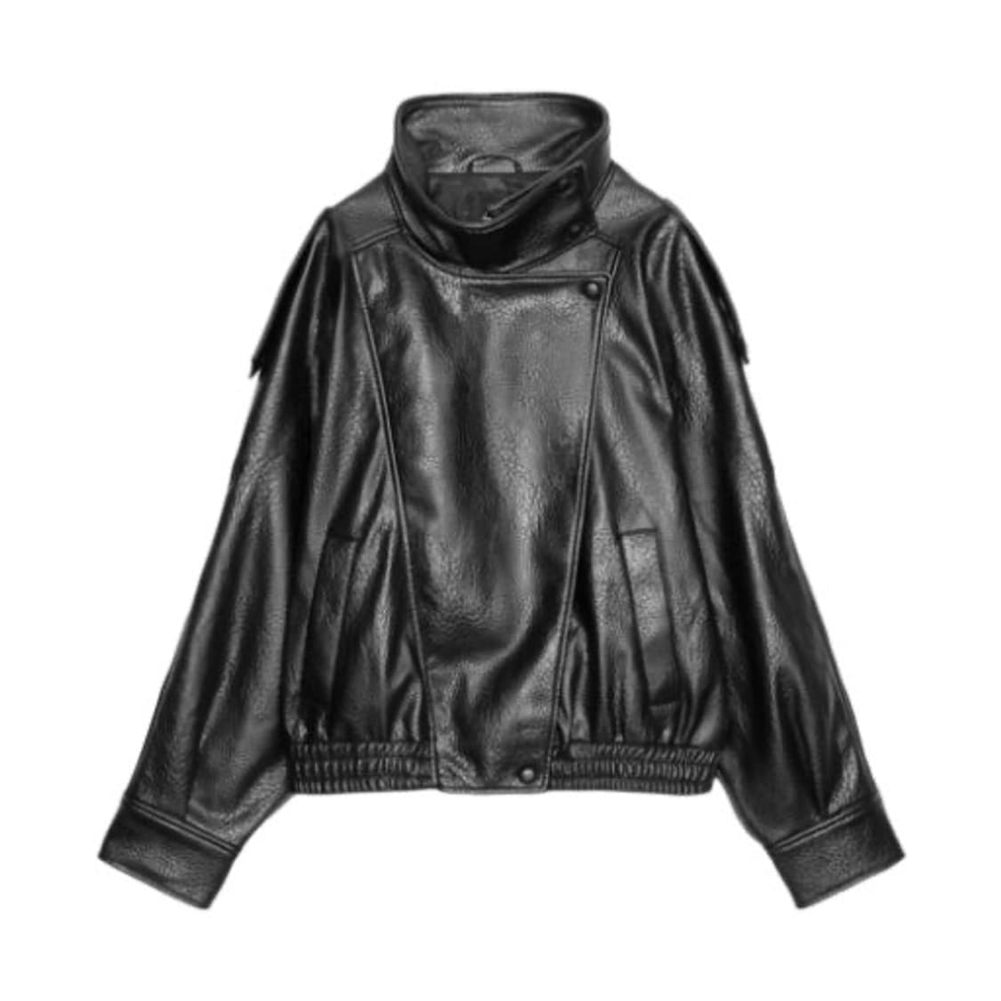 자라 페이크레더 지켓 L 상품이미지1