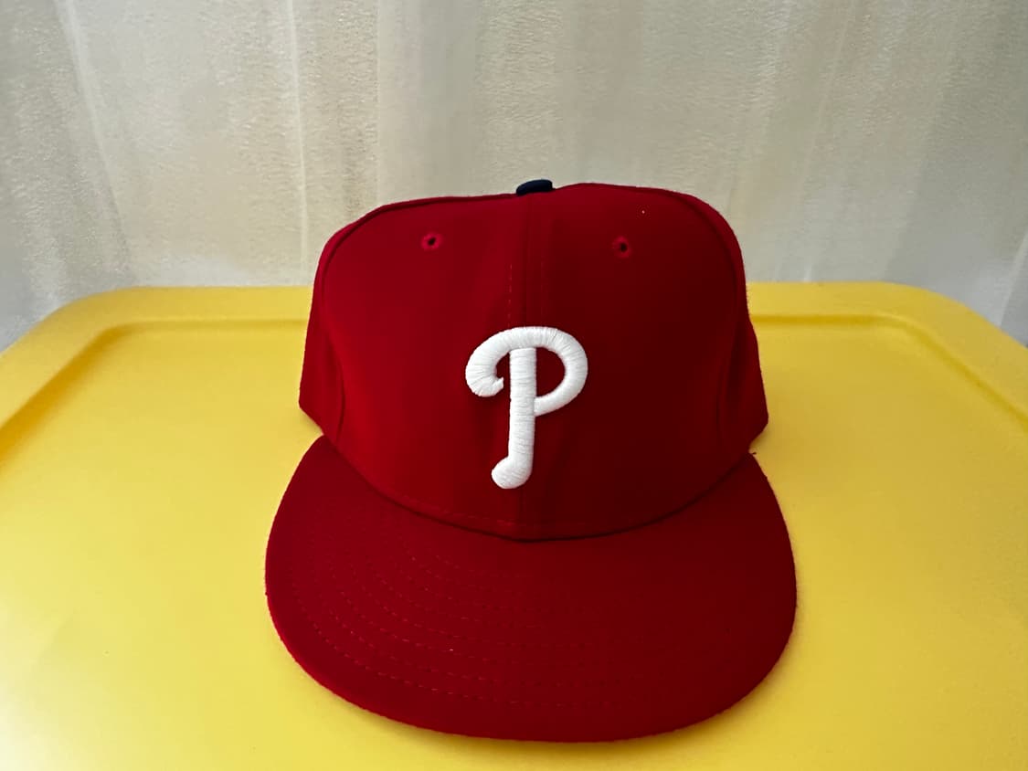 뉴에라 필라델피아 필리스 남성용 캡 59fifty 레드 상품이미지1