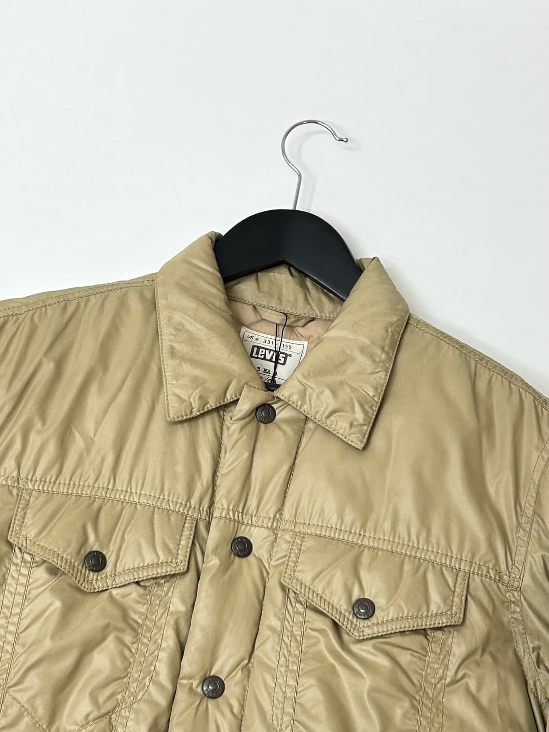 Levi’s 베이지 다운 셔츠 자켓  상품이미지1