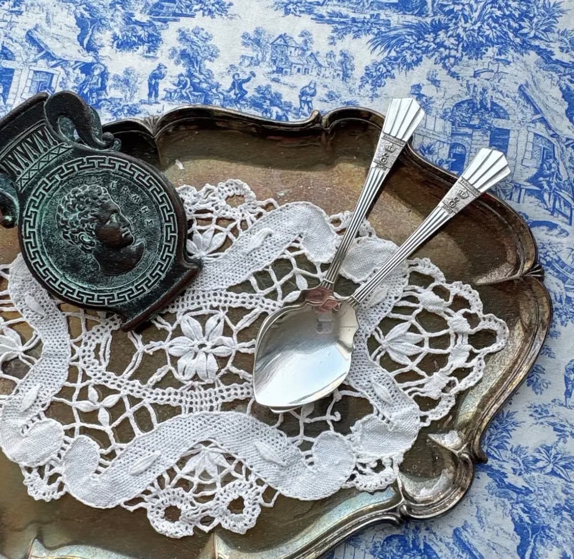 1953년 영국 엘리자베스2세 여왕 대관식 기념스푼세트 상품이미지1