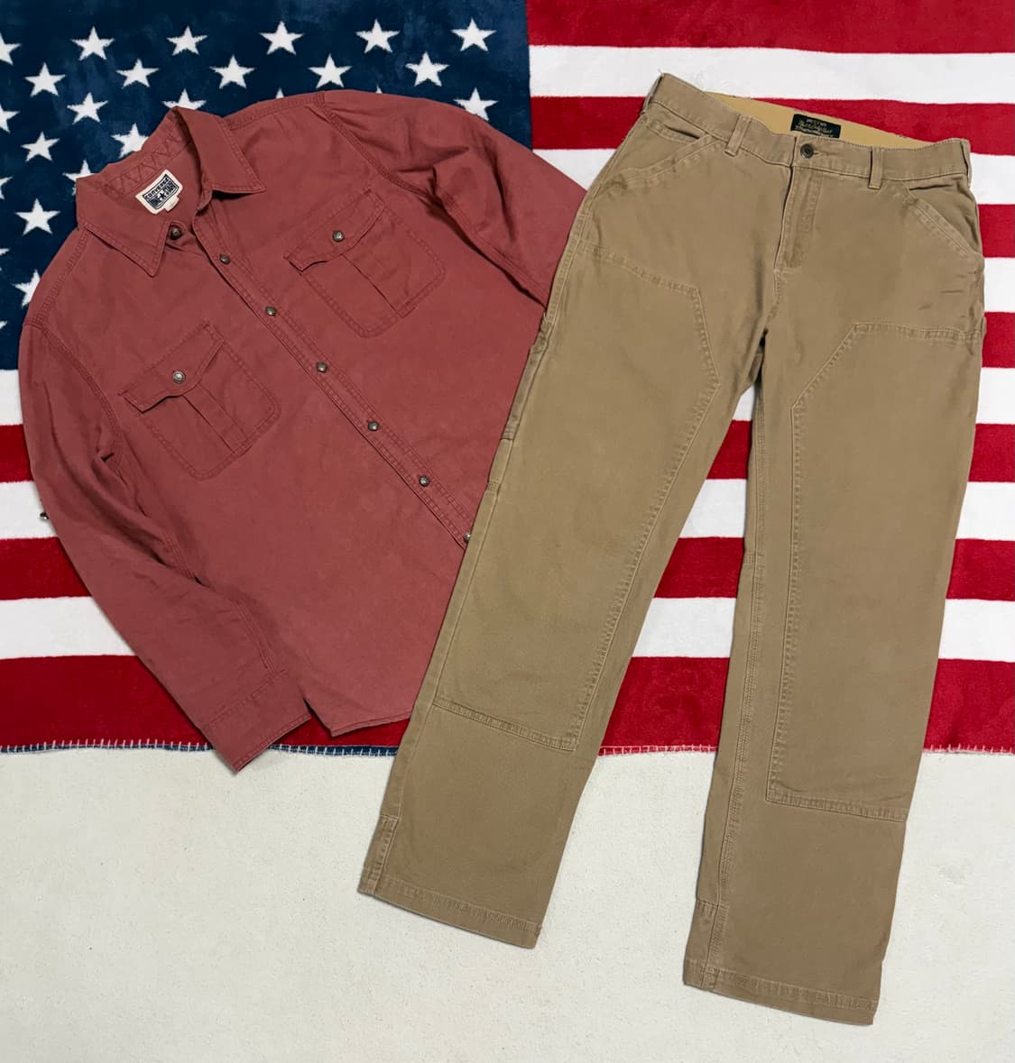 컨버스 빈티지 린넨셔츠 Converse Linen Blend Shirt. 상품이미지10
