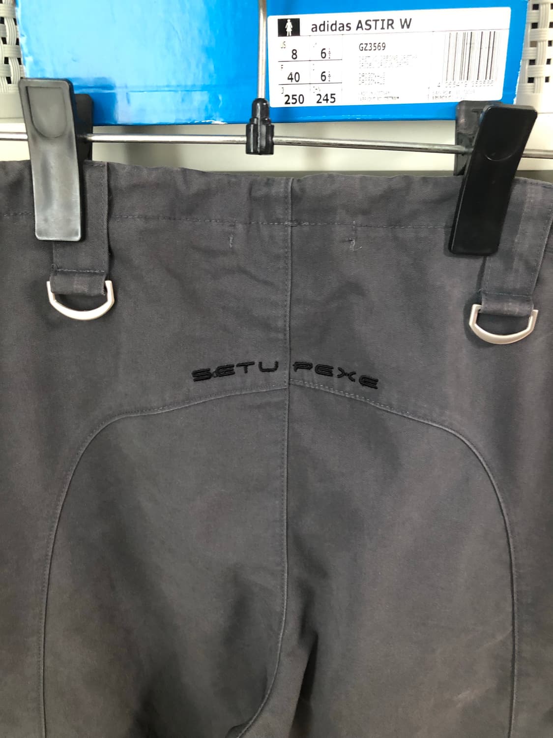 Utility flap button cargo Pants 차콜 블루 상품이미지4