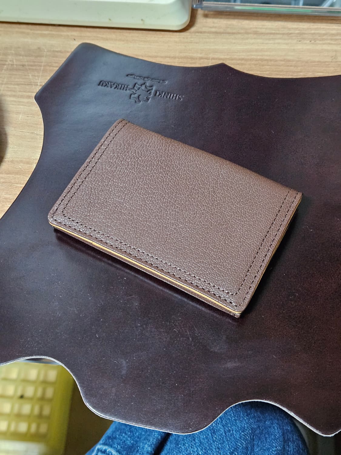 요시다 포터 고트스킨 레더 카드지갑 상품이미지2