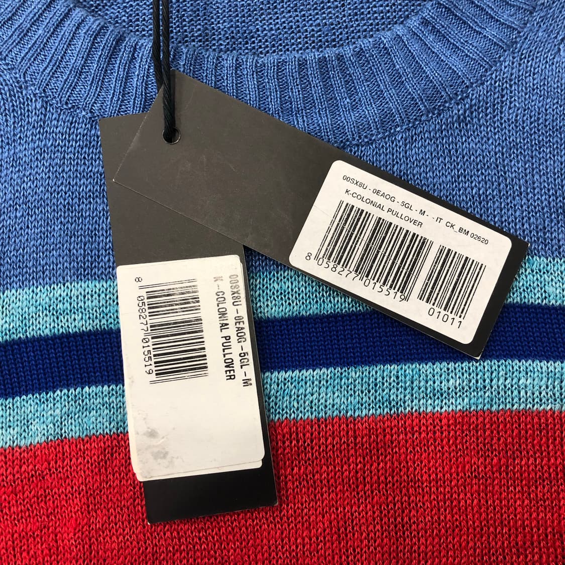 새상품 디젤 멀티컬러 린넨 니트  상품이미지4