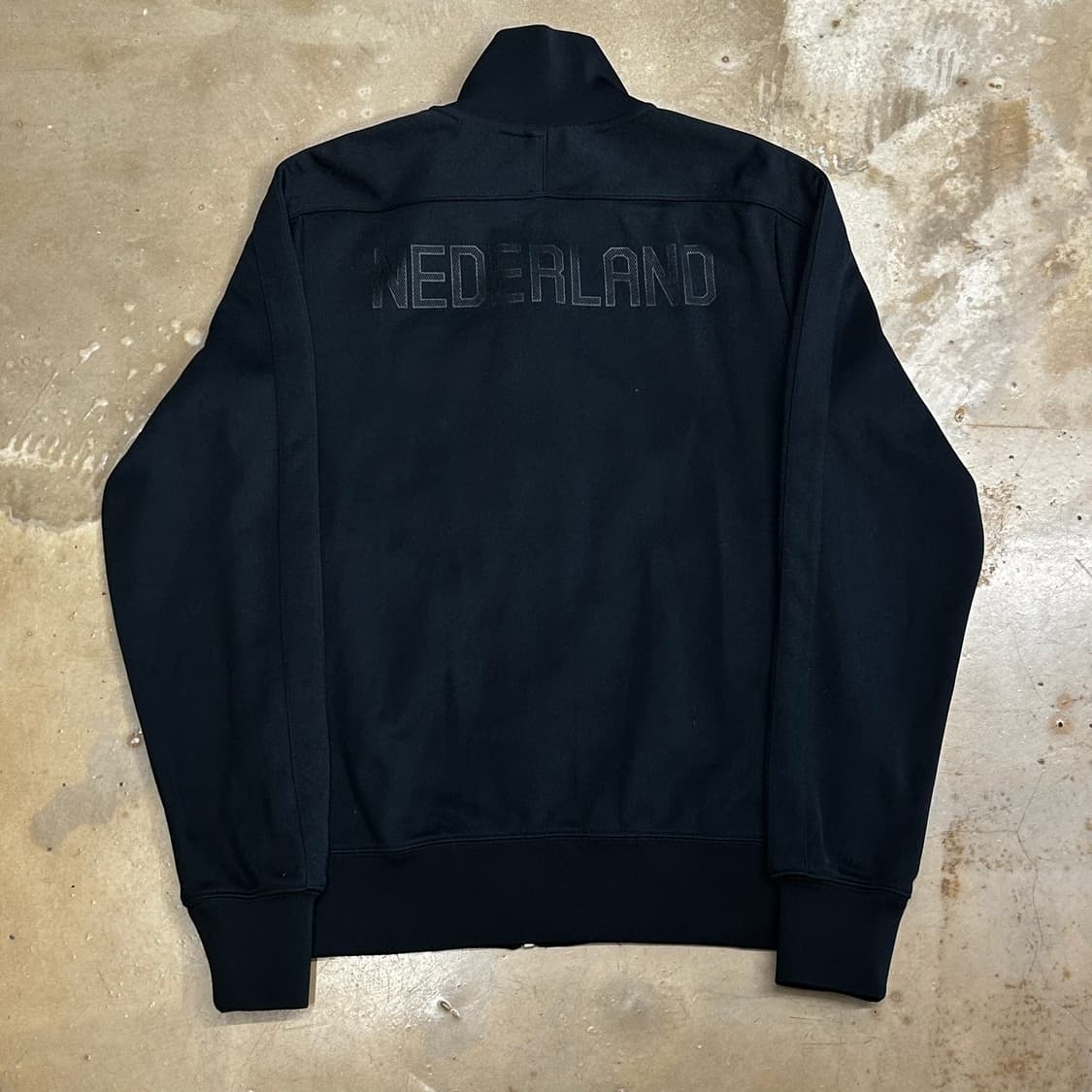 M 나이키 네덜란드 축구 블랙 트랙탑 상품이미지3