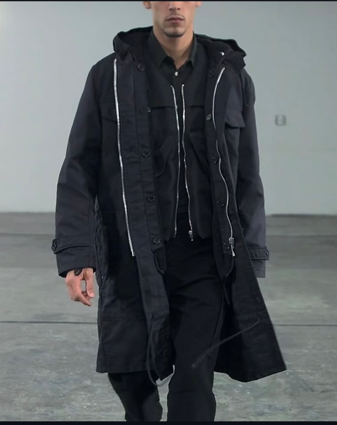 헬무트랭 1998fw 밀리터리 파카 상품이미지3