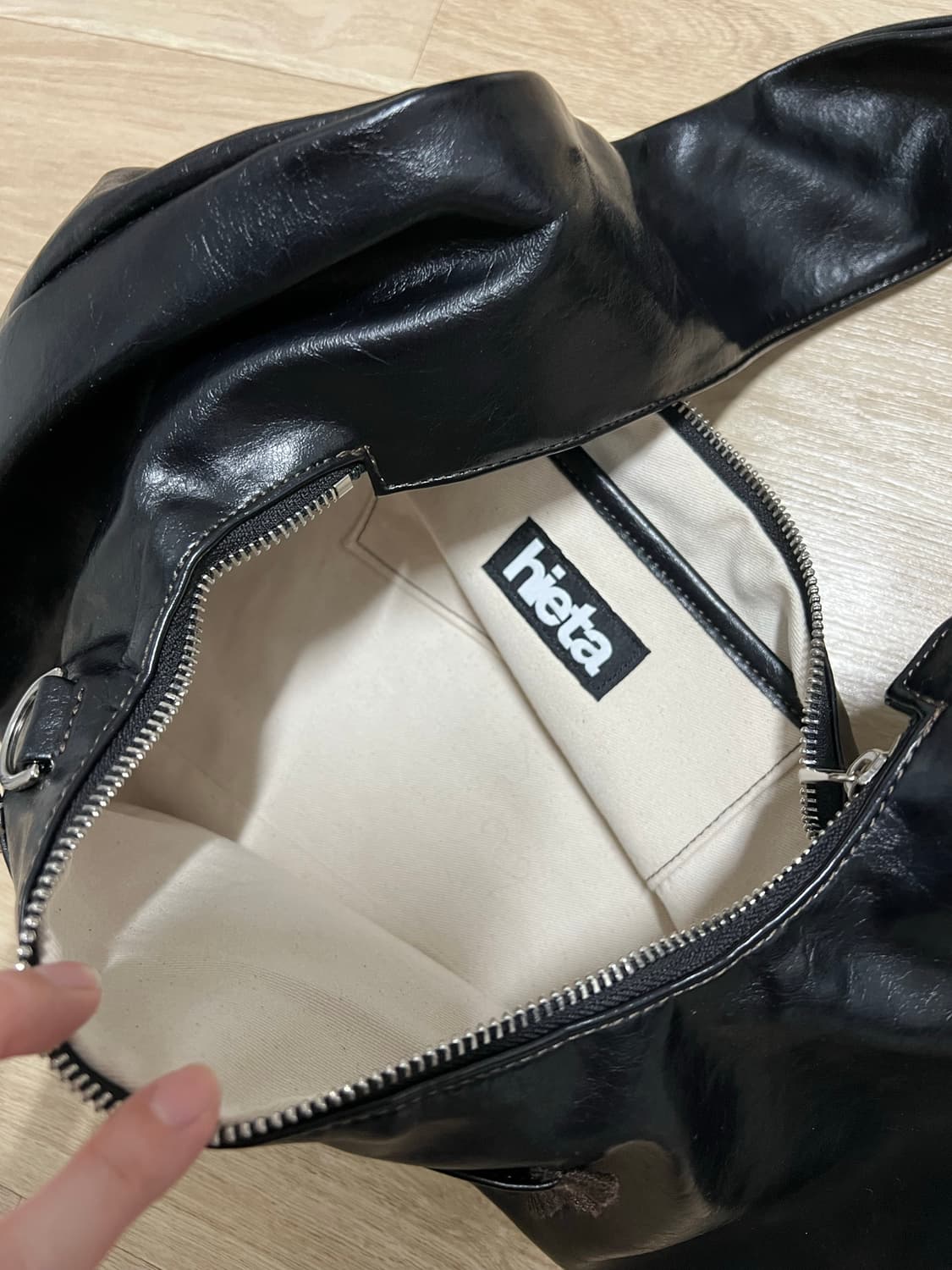 [hieta]히에타 티나백 블랙 Tina백 상품이미지4